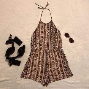 Backless Forever 21 halter romper!